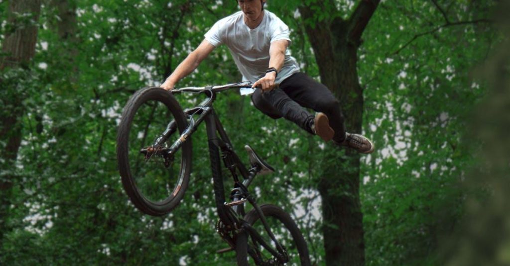 El mountainbike er den nye udstyrsdille